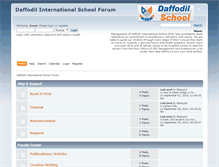 Tablet Screenshot of forum.dis.edu.bd